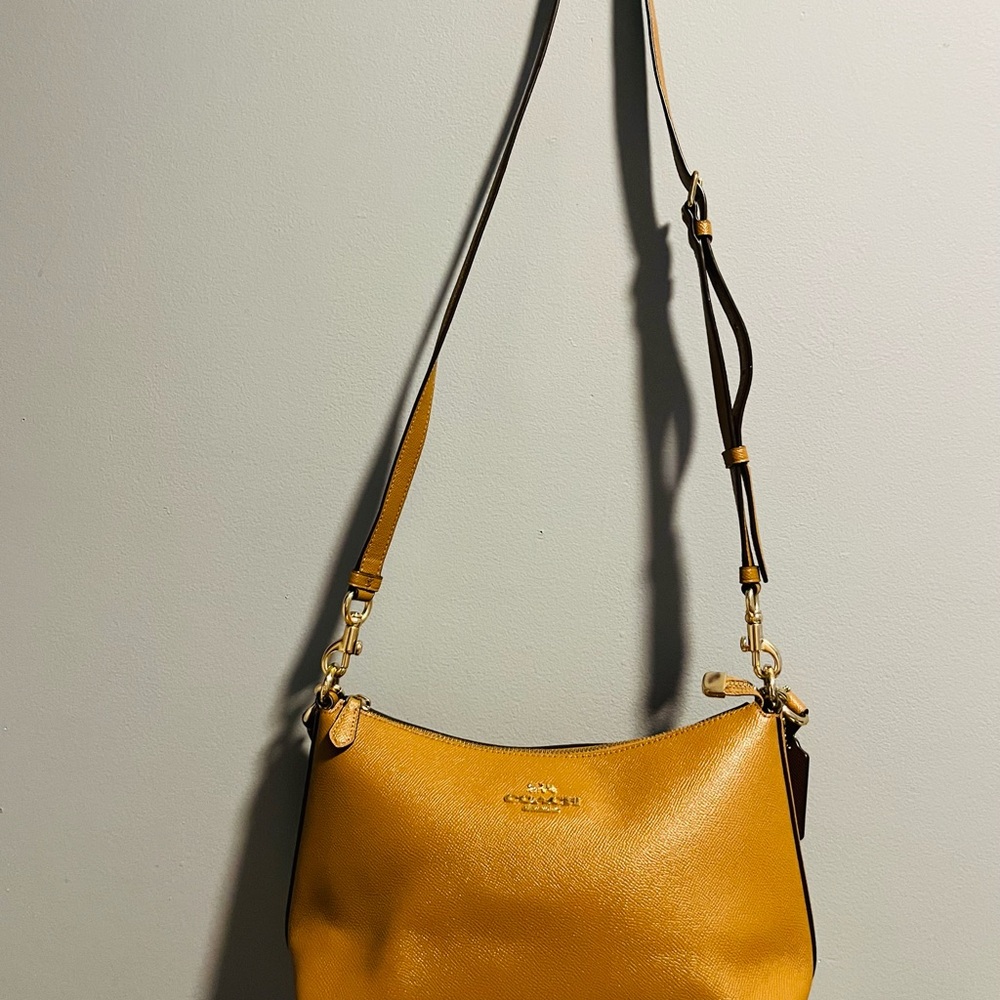 Coach Yellow Crossbody Bag